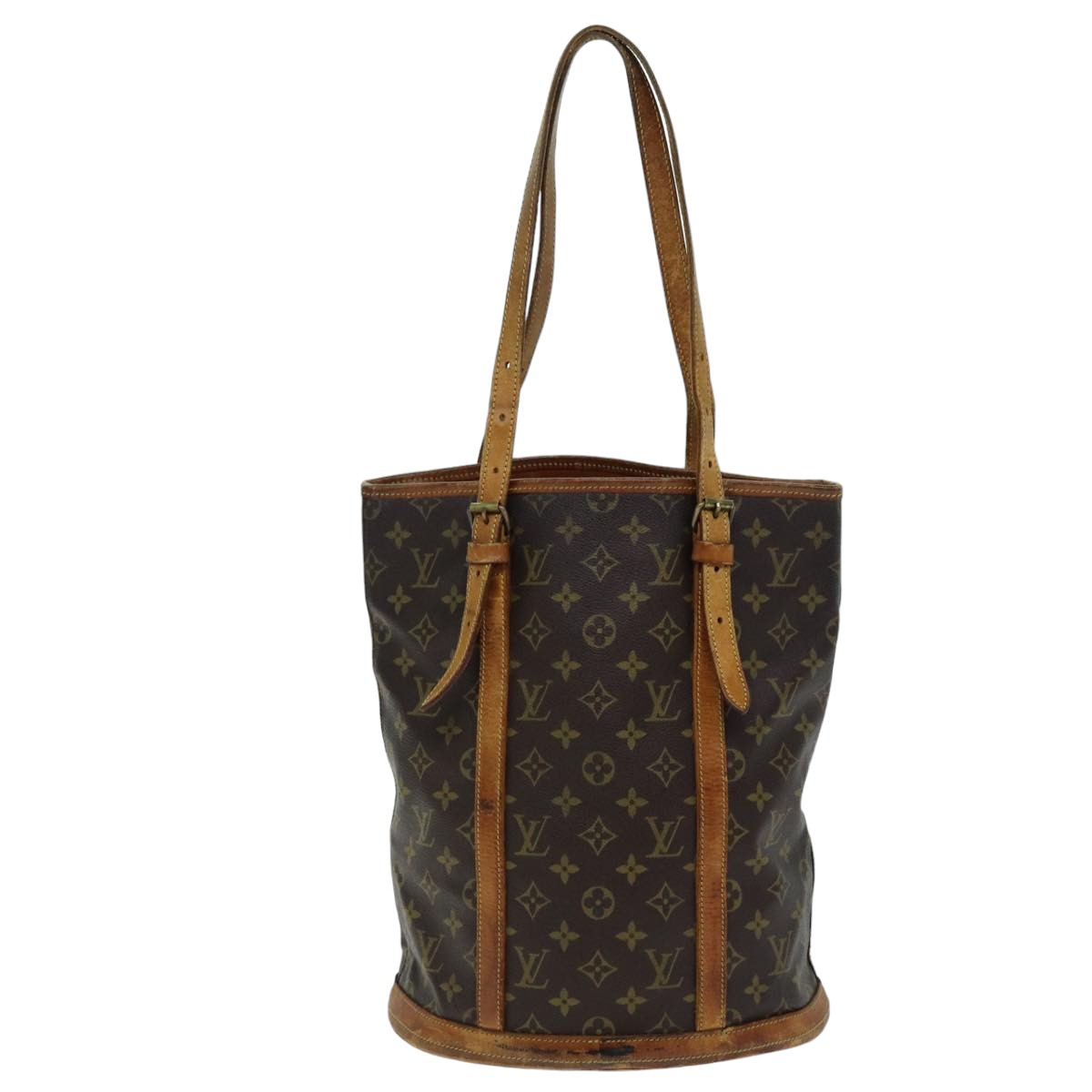 LOUIS VUITTON Monogram Bucket GM Shoulder Bag M42236 LV 76470
