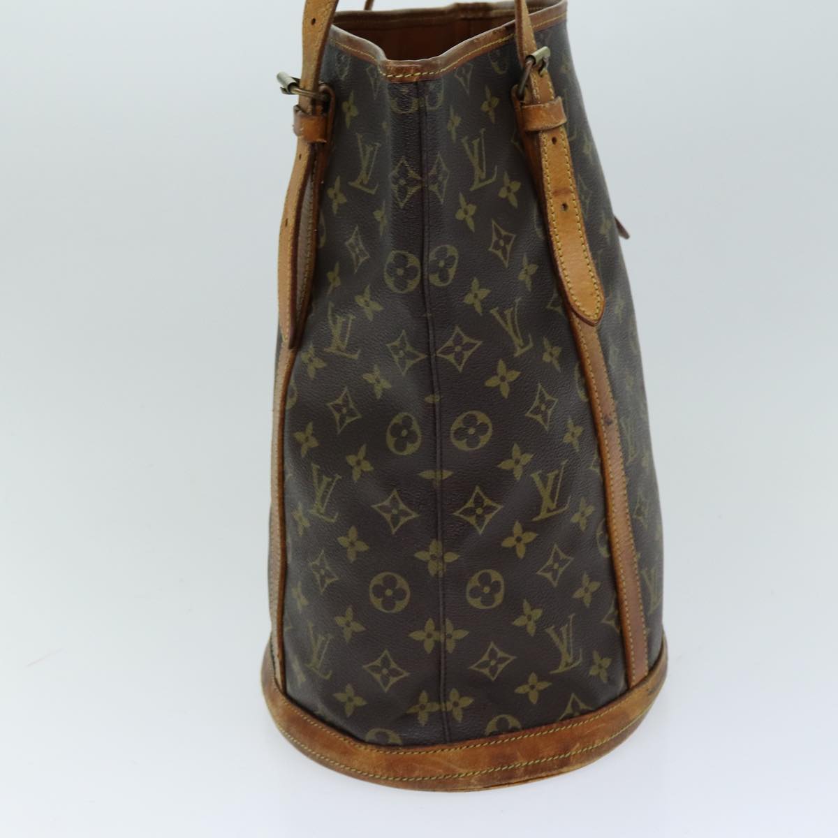 LOUIS VUITTON Monogram Bucket GM Shoulder Bag M42236 LV 76470