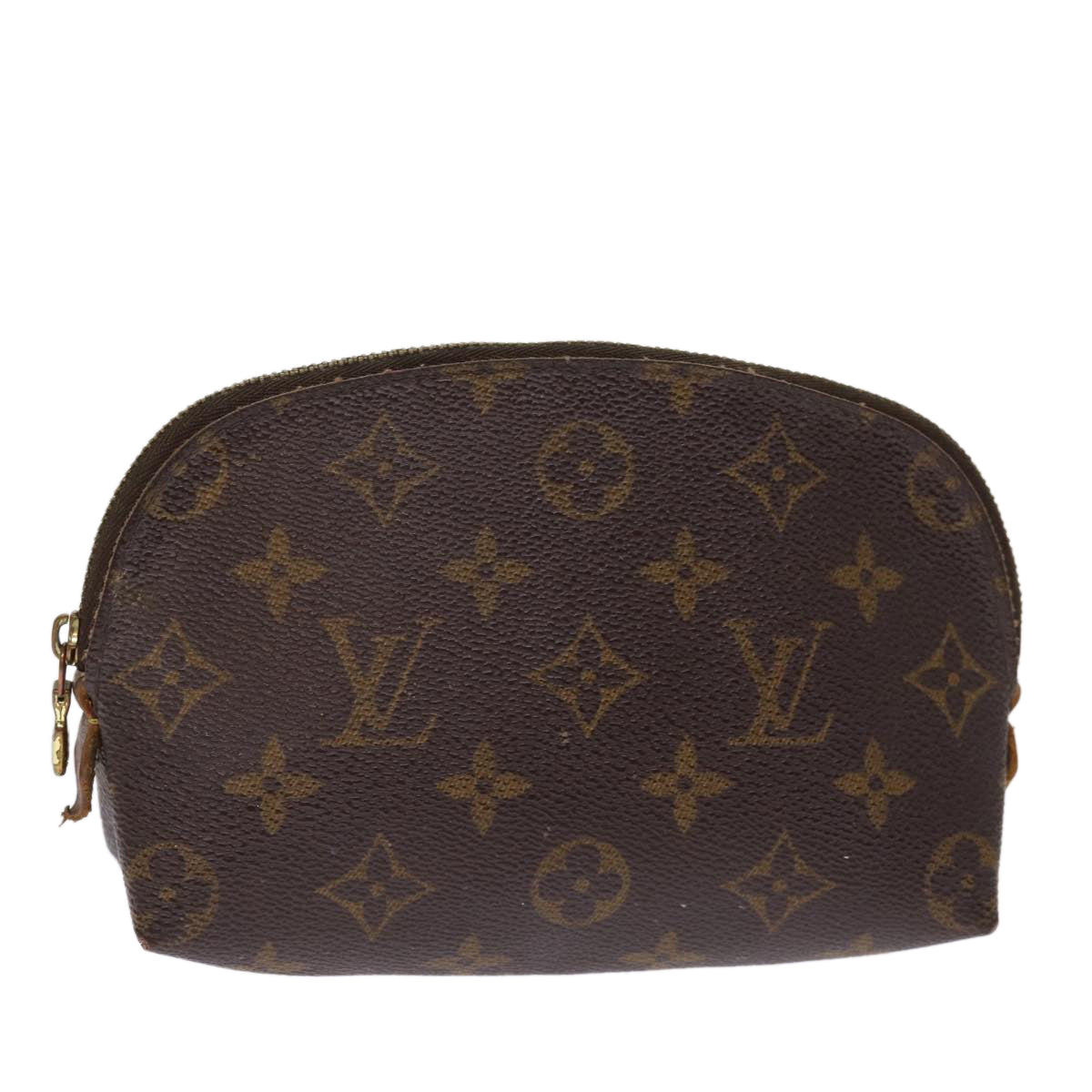 LOUIS VUITTON Monogram Pochette Cosmetic PM Cosmetic Pouch M47515 LV 76505