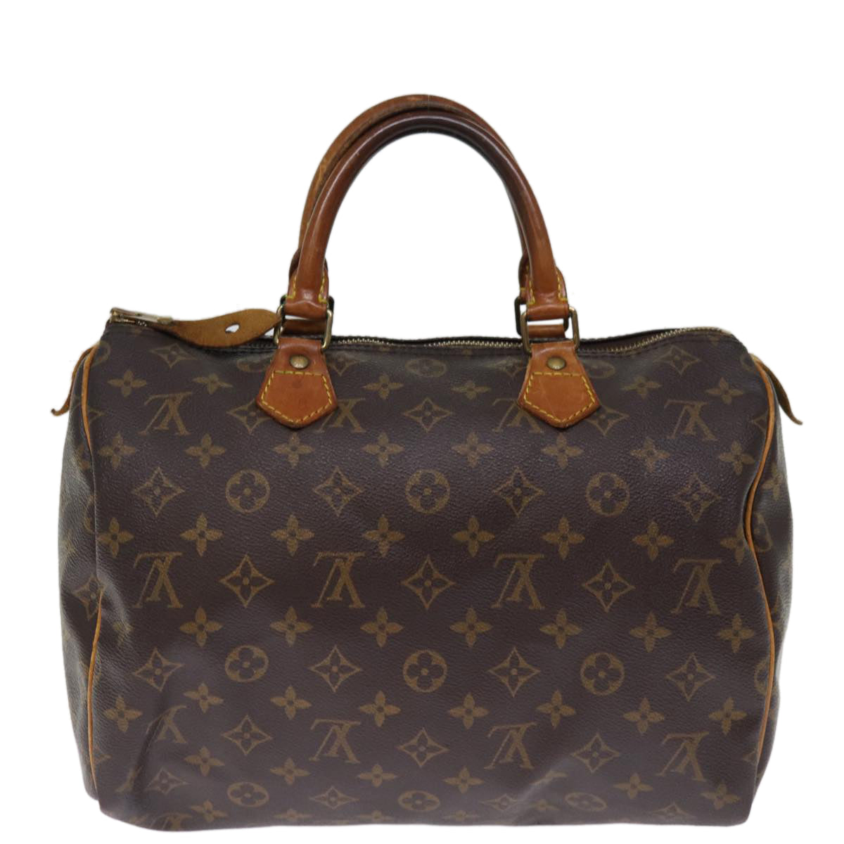 LOUIS VUITTON Monogram Speedy 30 Hand Bag M41526 LV 76521