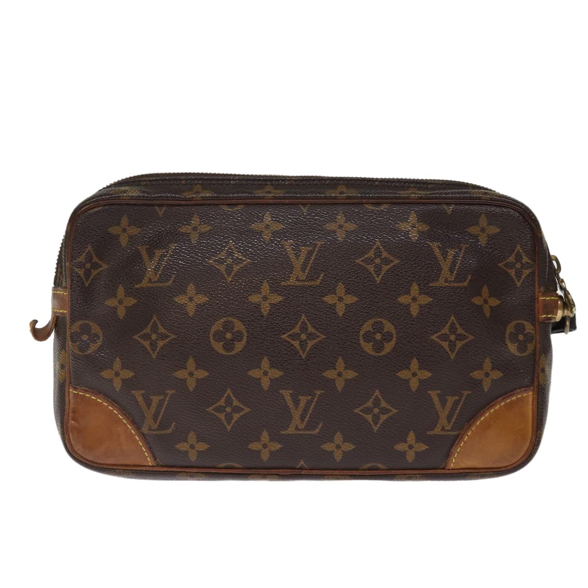LOUIS VUITTON Monogram Marly Dragonne GM Clutch Bag M51825 LV 76524