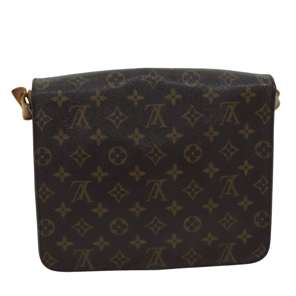 LOUIS VUITTON Monogram Cartouchiere GM Shoulder Bag M51252 LV 76539