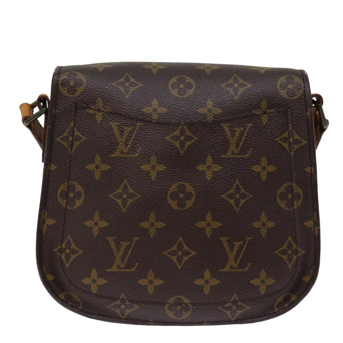 LOUIS VUITTON Monogram Saint Cloud MM Shoulder Bag M51243 LV 76540