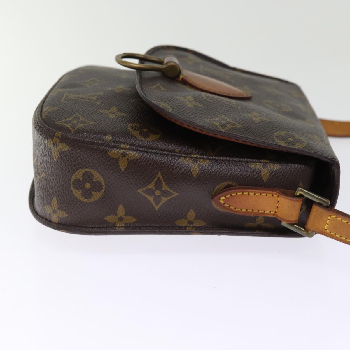 LOUIS VUITTON Monogram Saint Cloud MM Shoulder Bag M51243 LV 76540