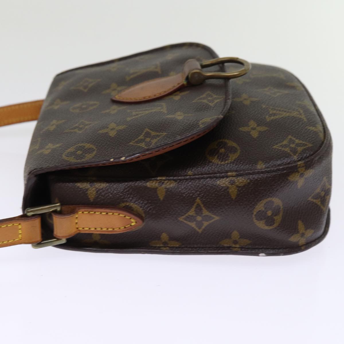 LOUIS VUITTON Monogram Saint Cloud MM Shoulder Bag M51243 LV 76540