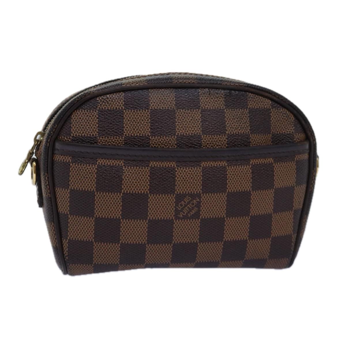 LOUIS VUITTON Damier Ebene Pochette Ipanema Shoulder Bag N51296 LV 76545