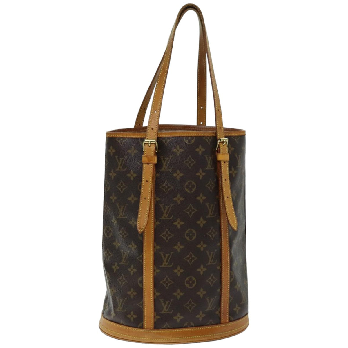 LOUIS VUITTON Monogram Bucket GM Shoulder Bag M42236 LV 76555