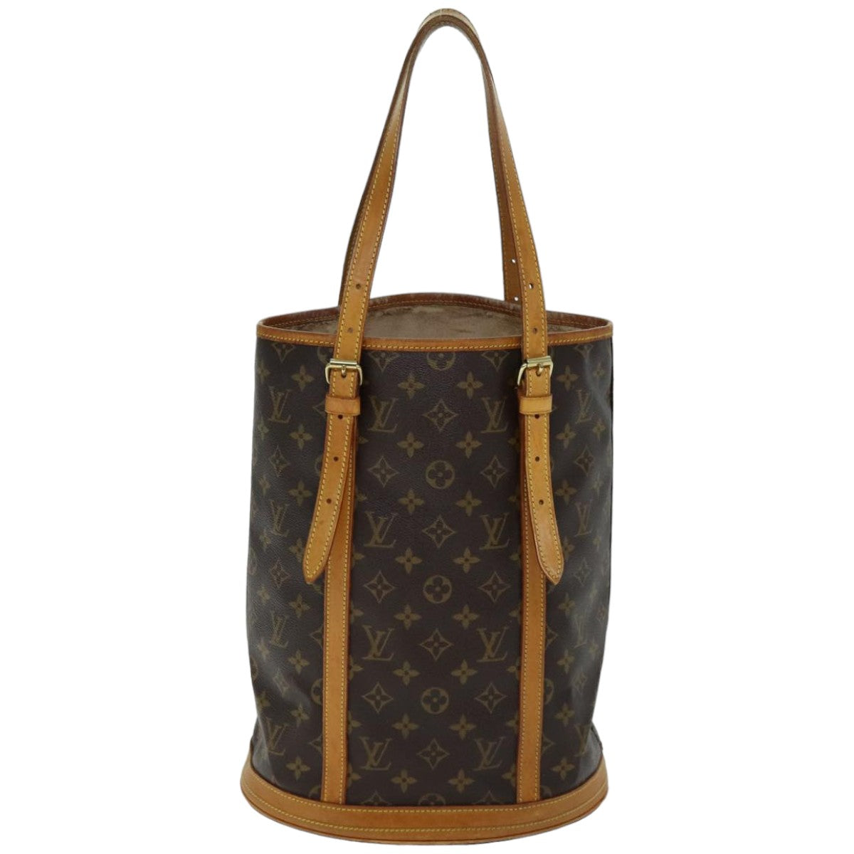LOUIS VUITTON Monogram Bucket GM Shoulder Bag M42236 LV 76555