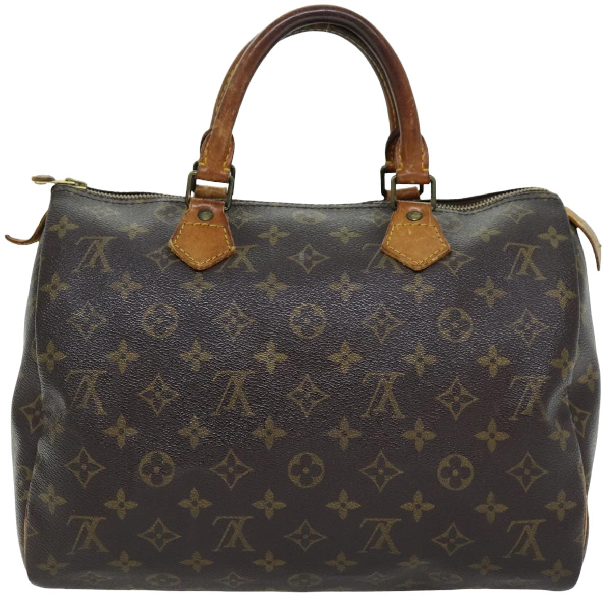 LOUIS VUITTON Monogram Speedy 30 Hand Bag M41526 LV 76564