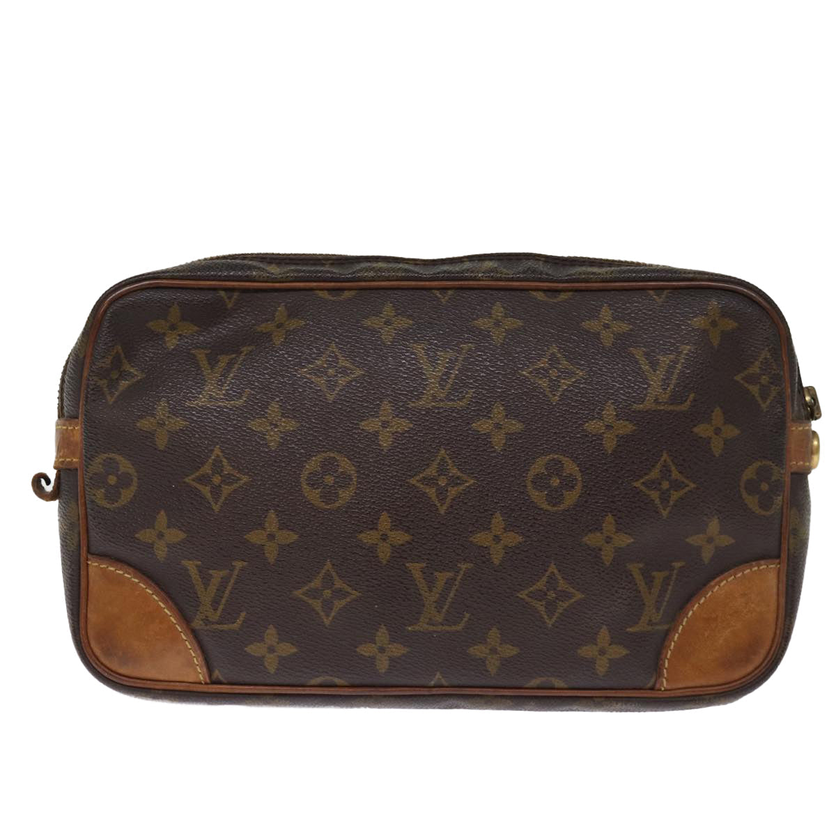 LOUIS VUITTON Monogram Marly Dragonne GM Clutch Bag M51825 LV 76565