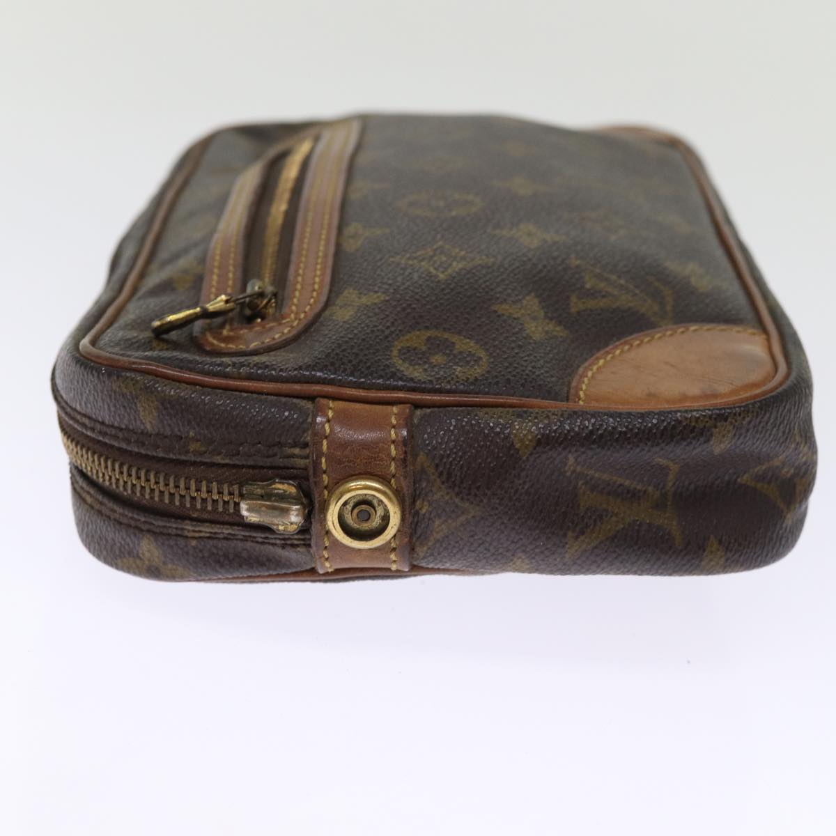 LOUIS VUITTON Monogram Marly Dragonne GM Clutch Bag M51825 LV 76565