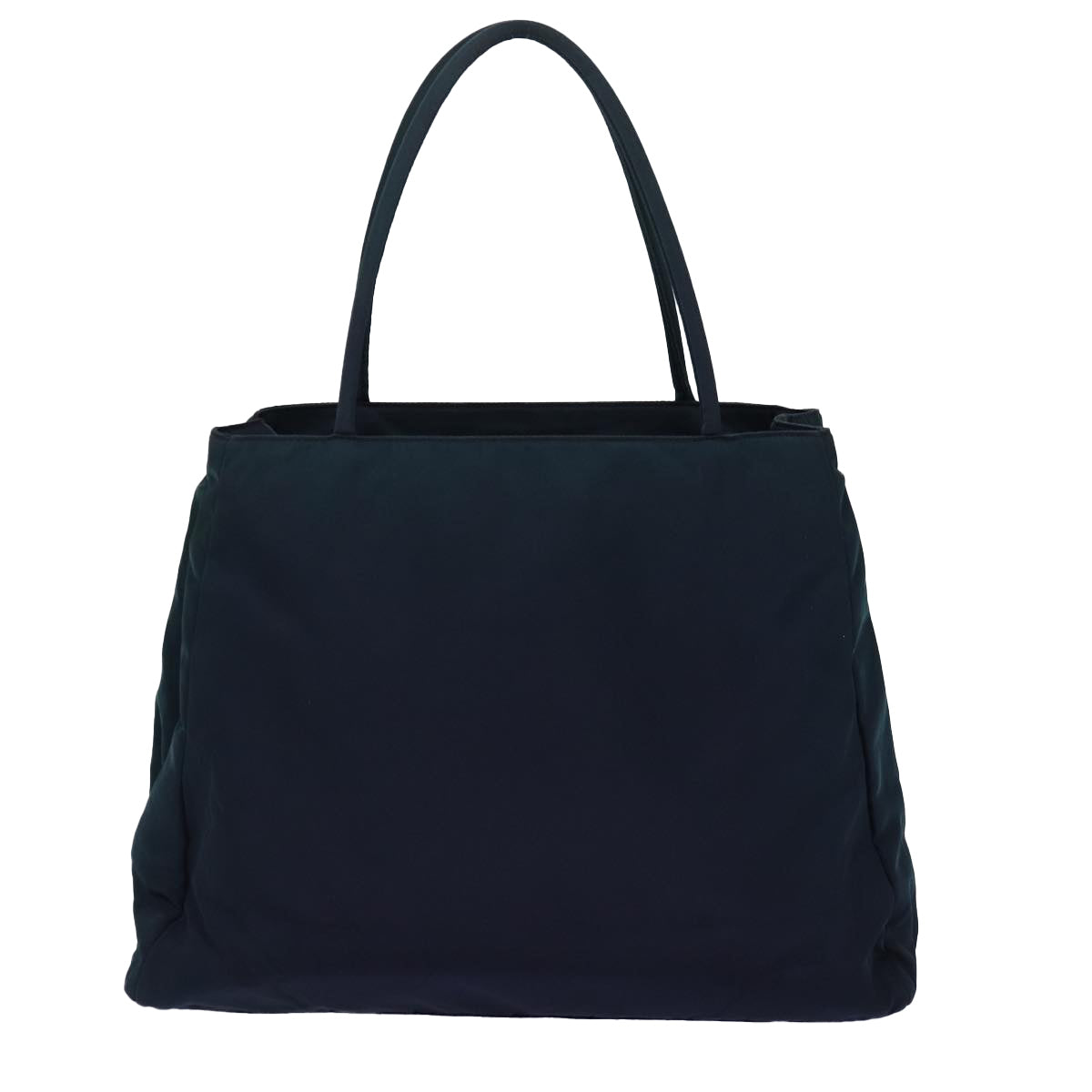 PRADA Hand Bag Nylon Navy 76573