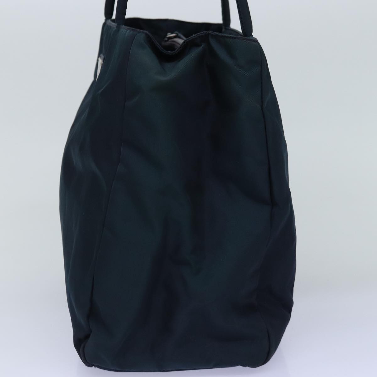 PRADA Hand Bag Nylon Navy 76573