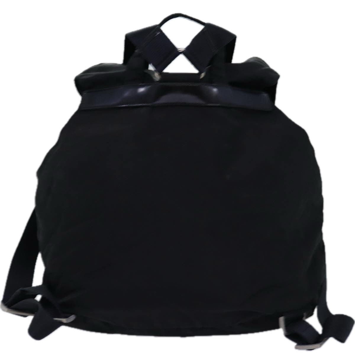 PRADA Backpack Nylon Black 76575