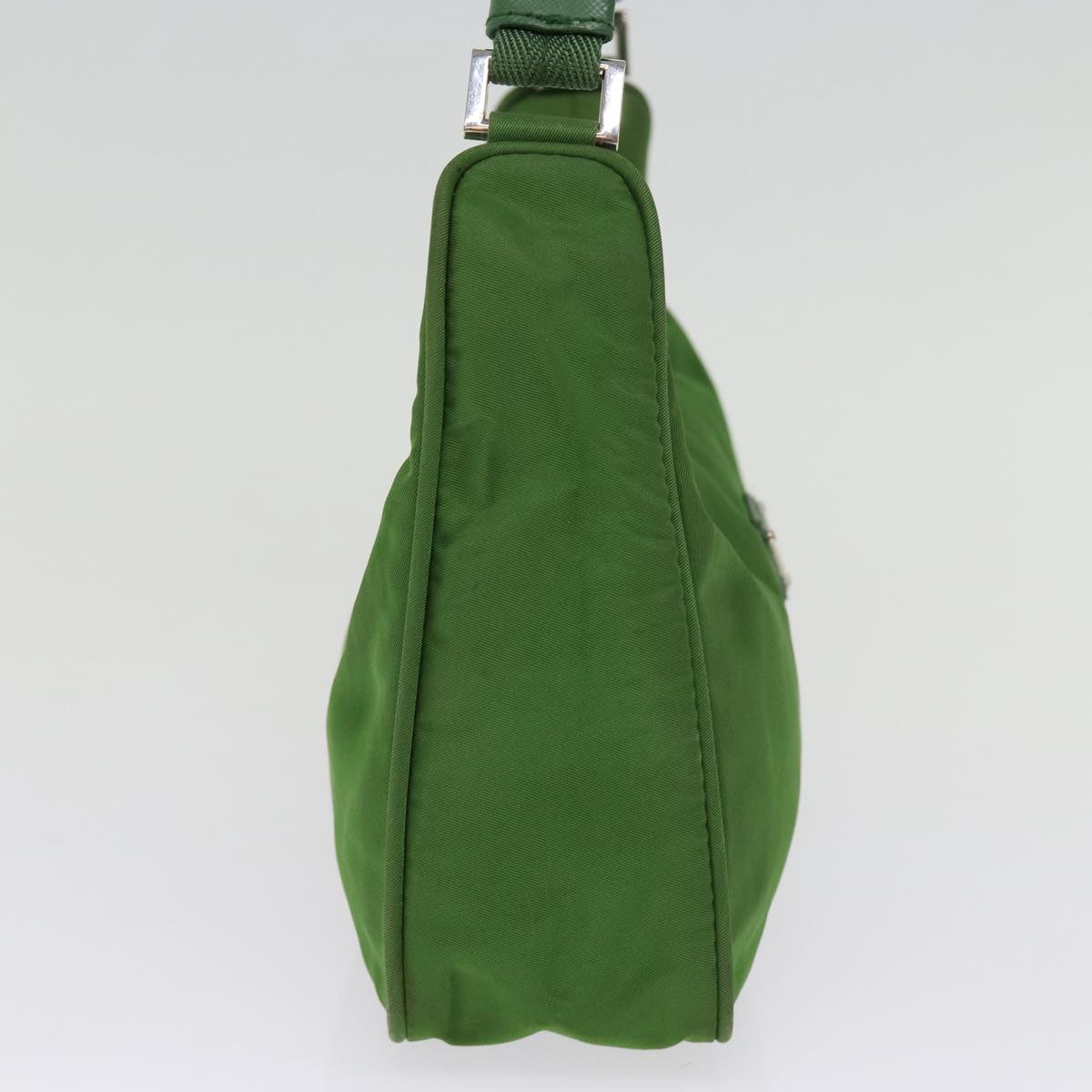 PRADA Hand Bag Nylon Green 76581