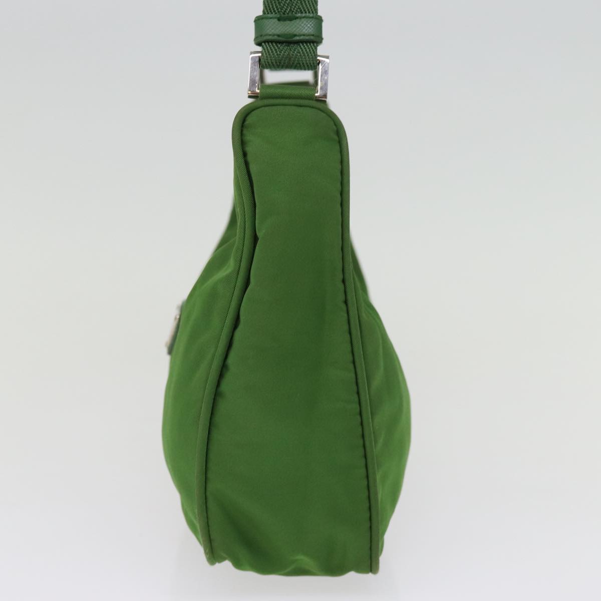 PRADA Hand Bag Nylon Green 76581