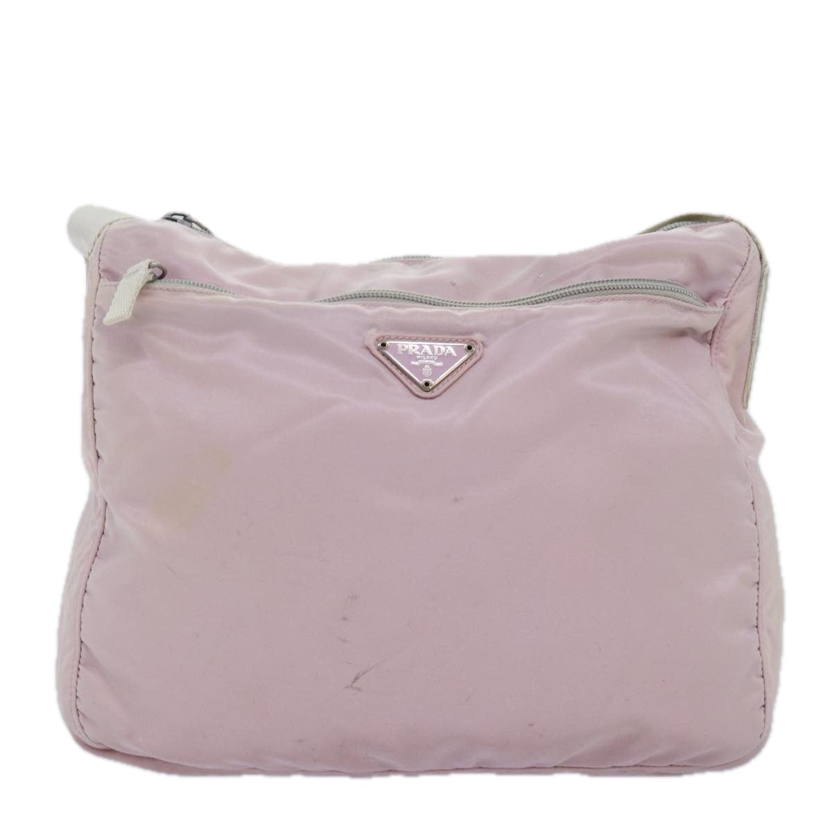 PRADA Shoulder Bag Nylon Pink 76583