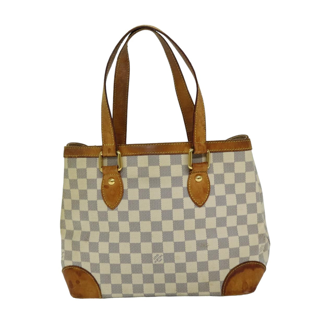 LOUIS VUITTON Damier Azur Hampstead PM Tote Bag N51207 LV 76592