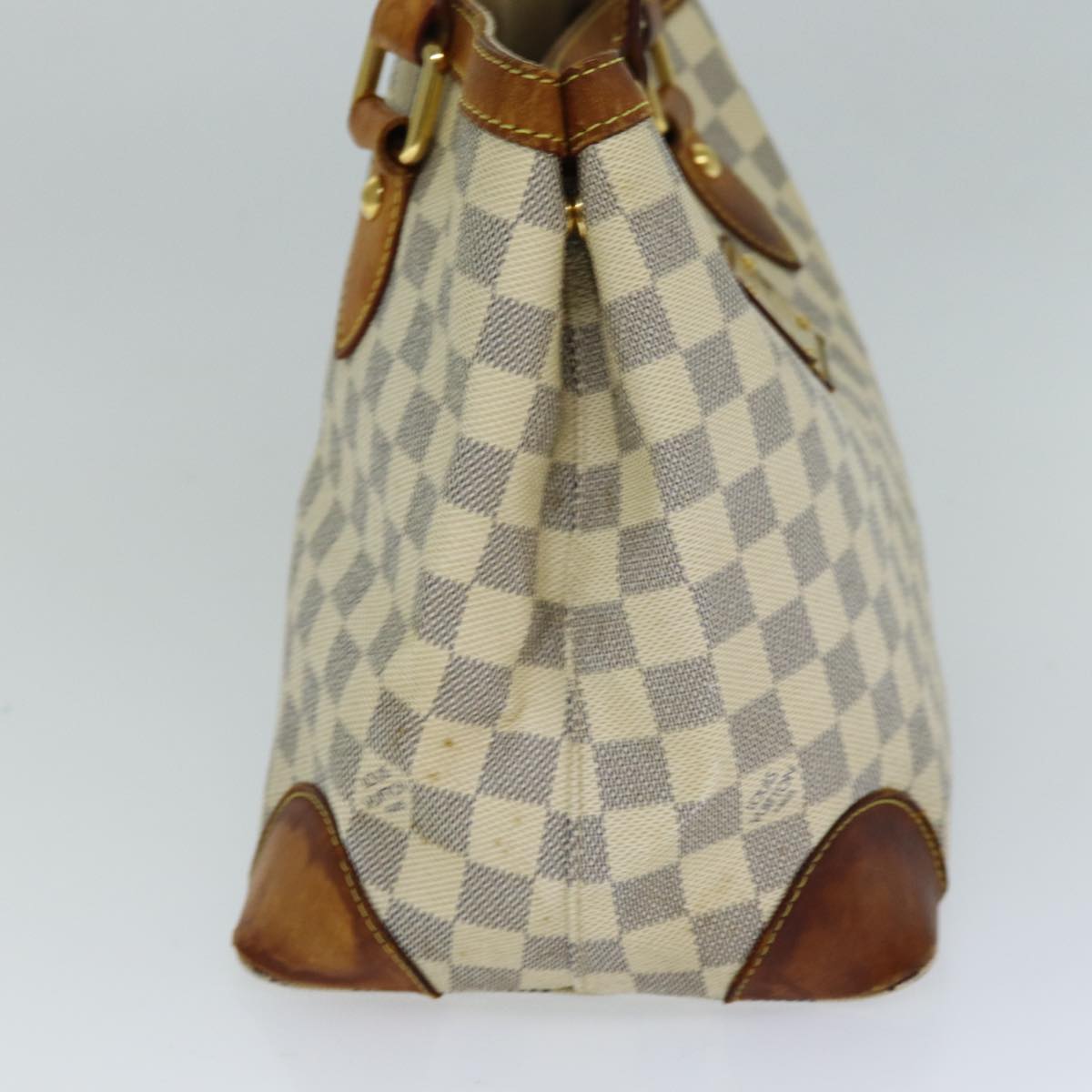 LOUIS VUITTON Damier Azur Hampstead PM Tote Bag N51207 LV 76592