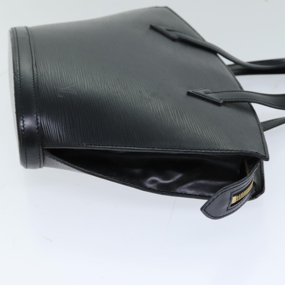 LOUIS VUITTON Epi Saint Jacques Hand Bag Black M52272 LV 76595