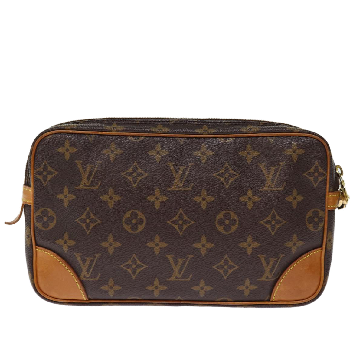 LOUIS VUITTON Monogram Marly Dragonne GM Clutch Bag M51825 LV 76605