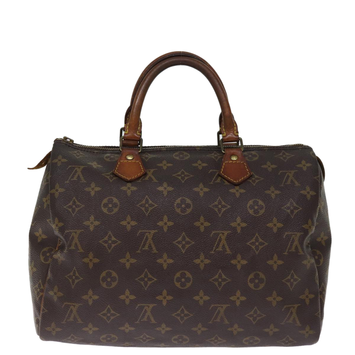 LOUIS VUITTON Monogram Speedy 30 Hand Bag M41526 LV 76618