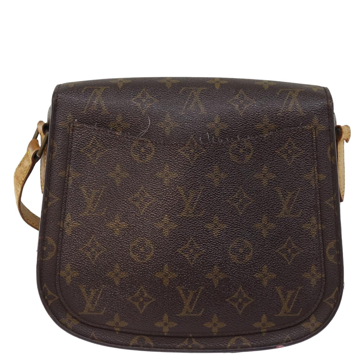 LOUIS VUITTON Monogram Saint Cloud GM Shoulder Bag M51242 LV 76644