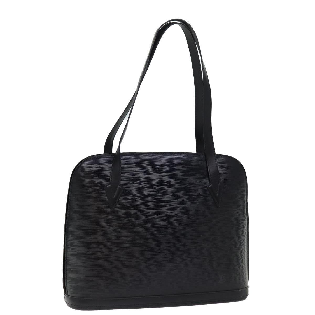 LOUIS VUITTON Epi Lussac Shoulder Bag Black M52282 LV 76645
