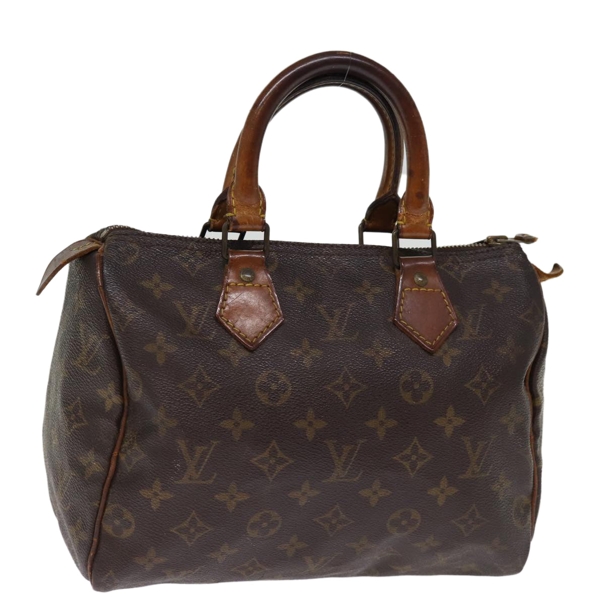 LOUIS VUITTON Monogram Speedy 25 Hand Bag M41528 LV 76647