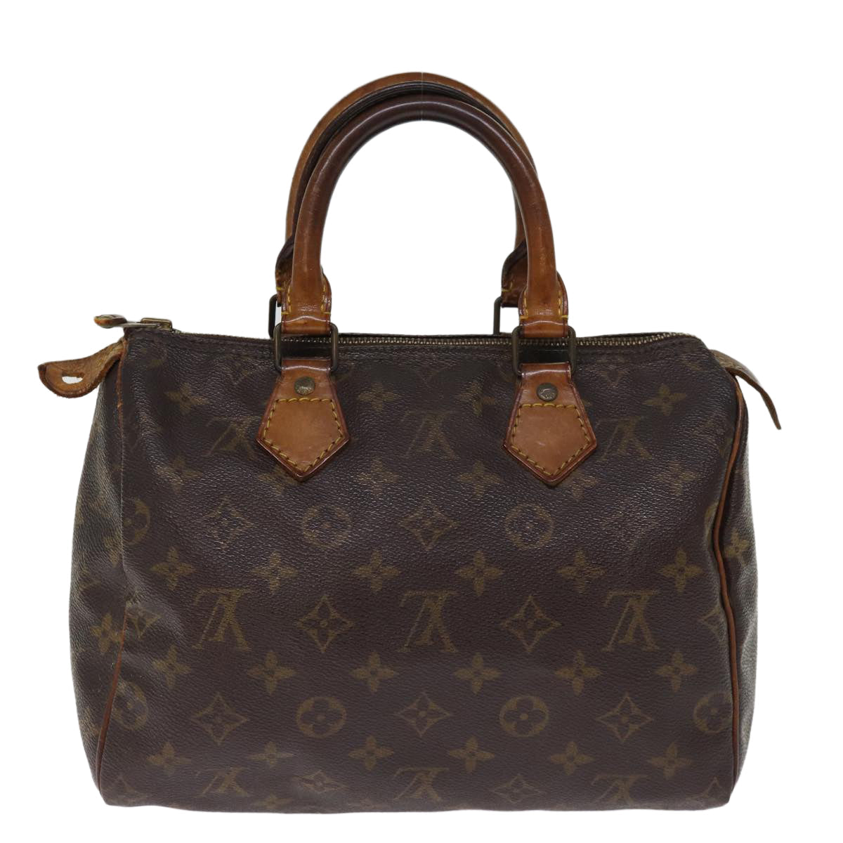 LOUIS VUITTON Monogram Speedy 25 Hand Bag M41528 LV 76647