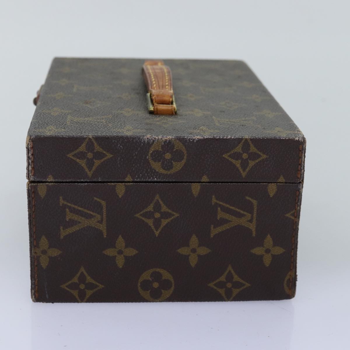 LOUIS VUITTON Monogram Boite A Tour Jewelry Box M47236 LV 76661
