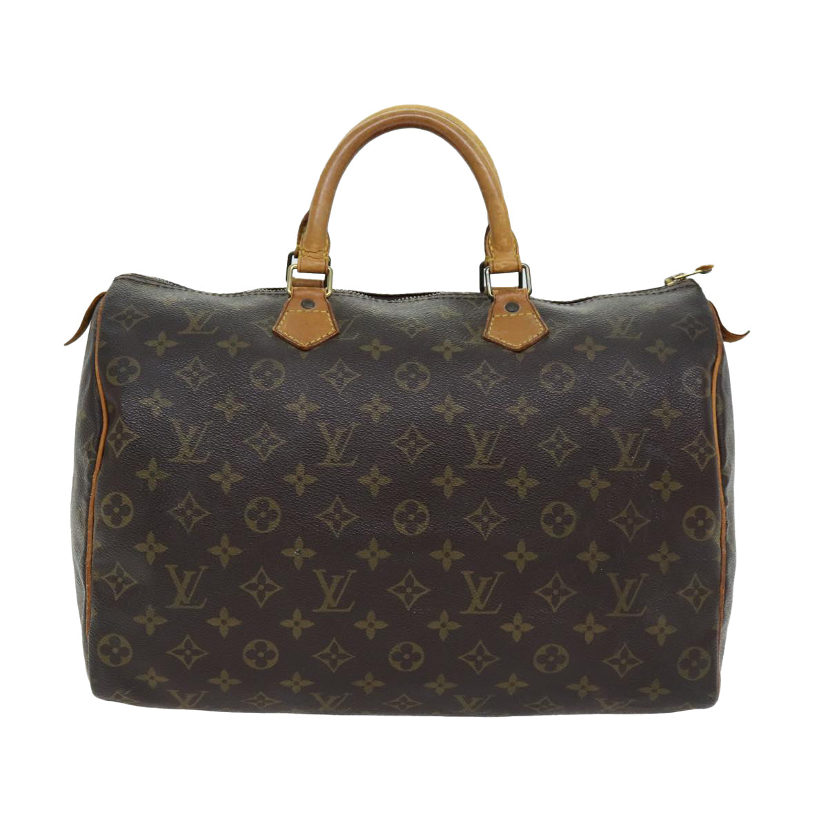 LOUIS VUITTON Monogram Speedy 35 Hand Bag M41524 LV 76671