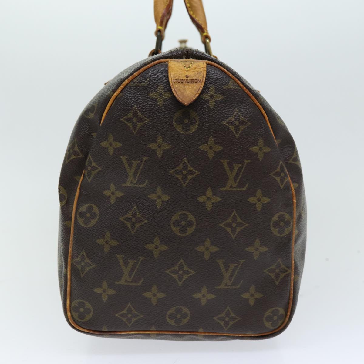 LOUIS VUITTON Monogram Speedy 35 Hand Bag M41524 LV 76671