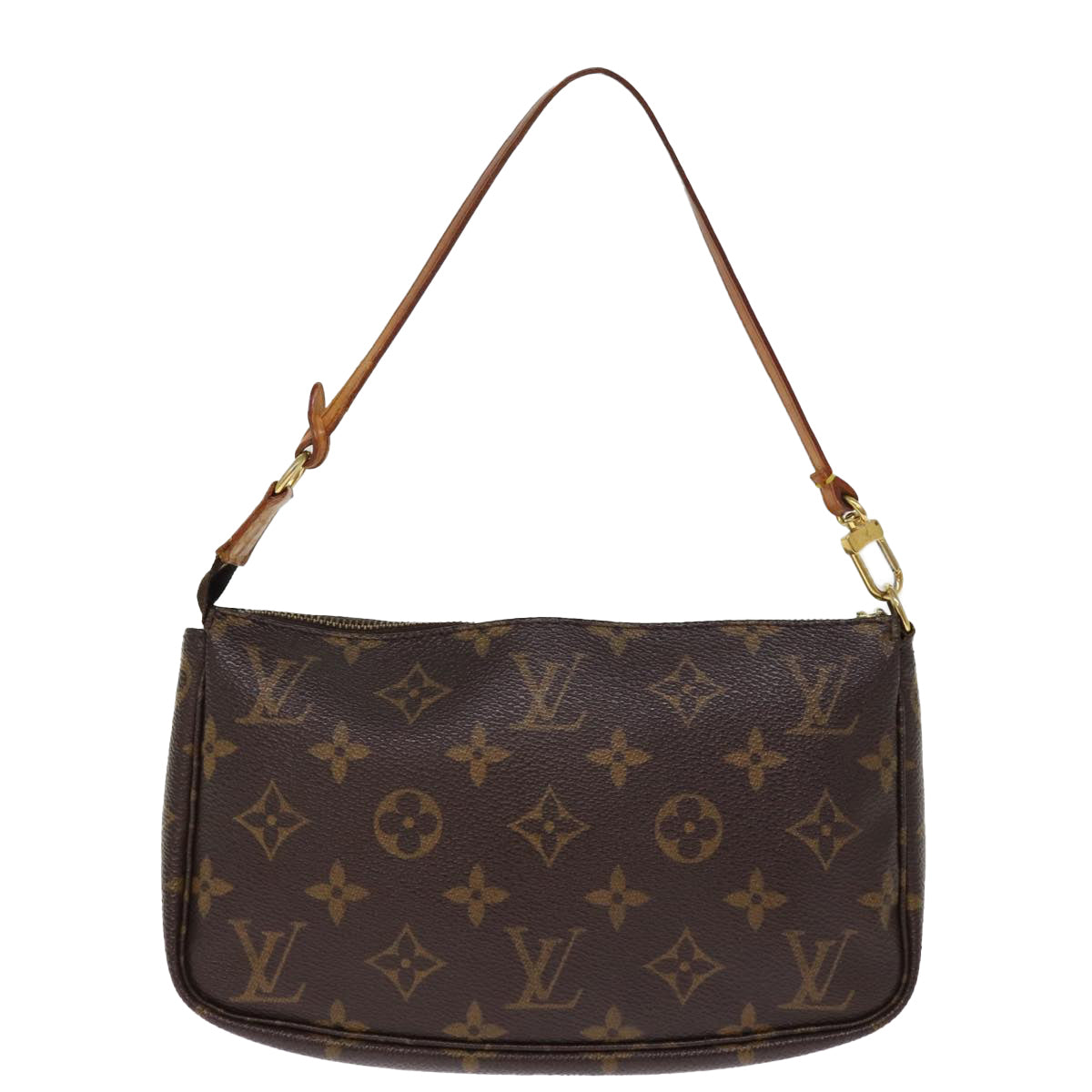 LOUIS VUITTON Monogram Pochette Accessoires Pouch M51980 LV 76689