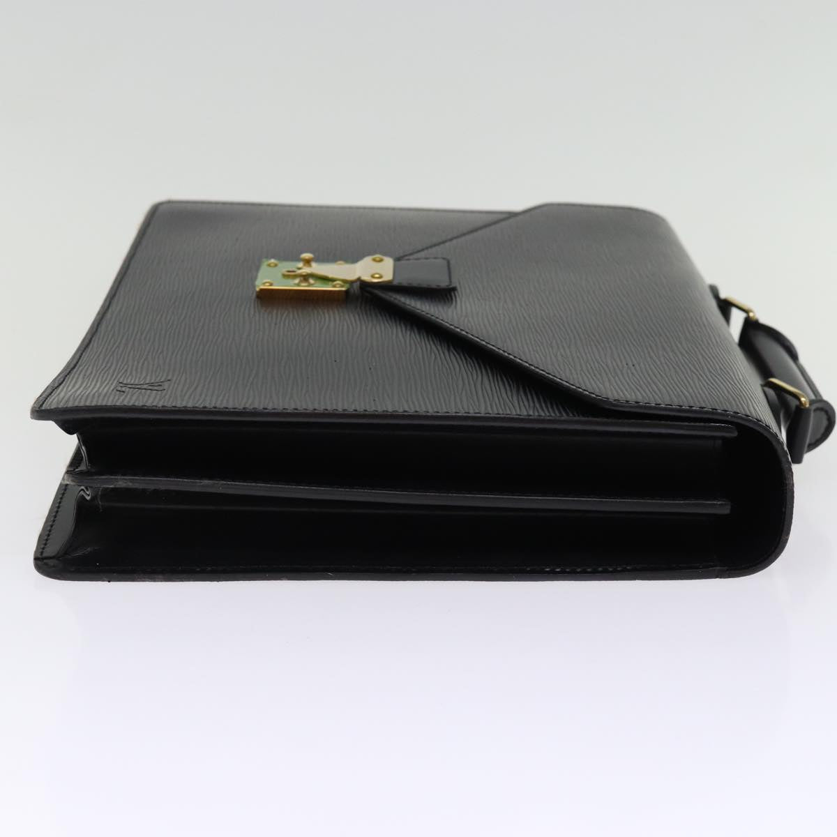 LOUIS VUITTON Epi Serviette Conseiller Briefcase Black M54422 LV 76713