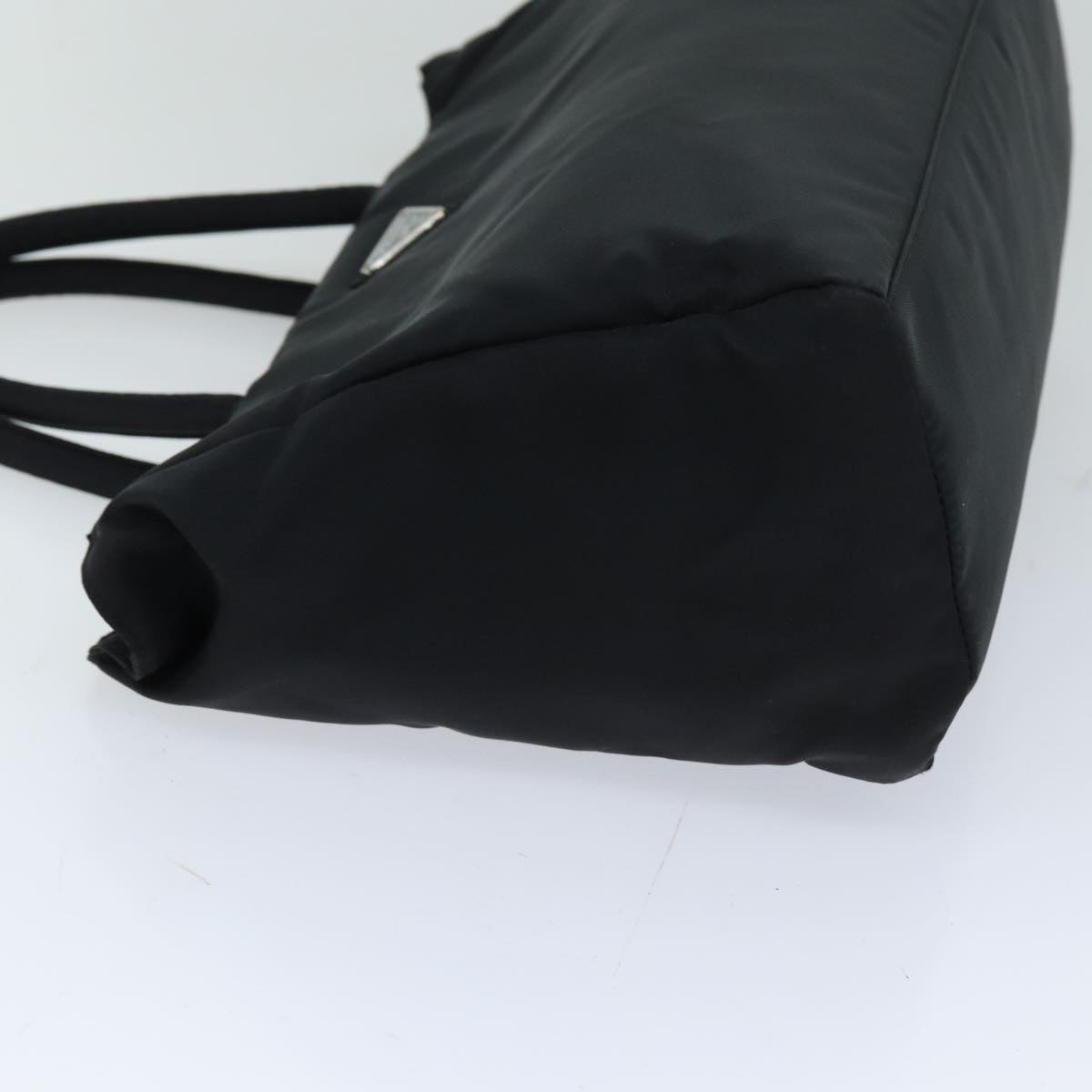 PRADA Hand Bag Nylon Black 76714