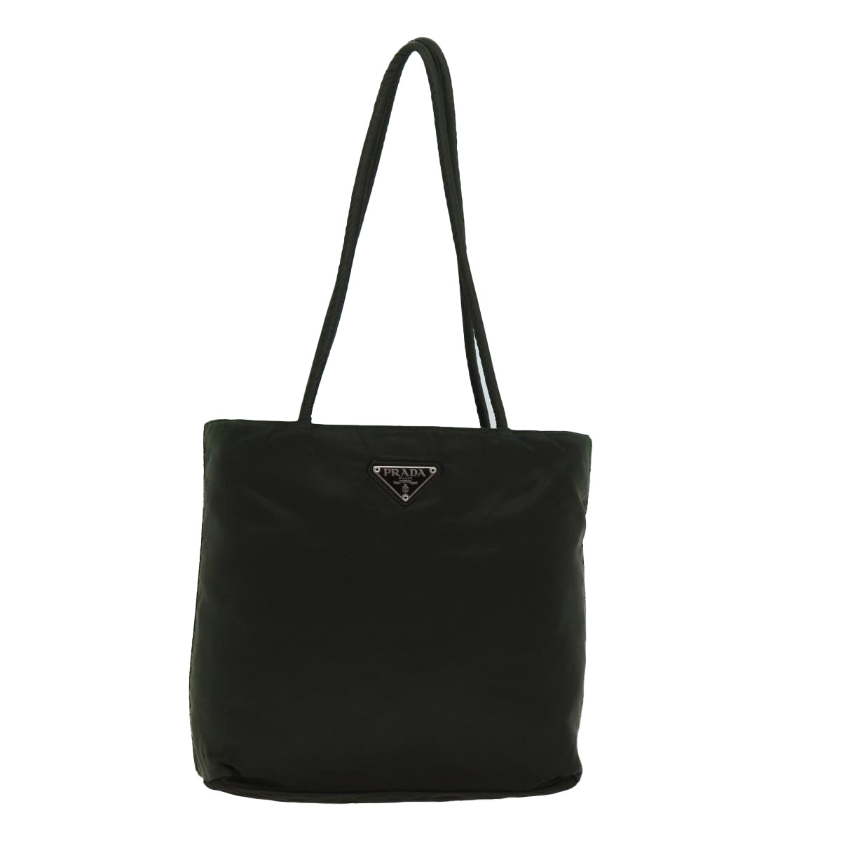 PRADA Tote Bag Nylon Khaki 76715