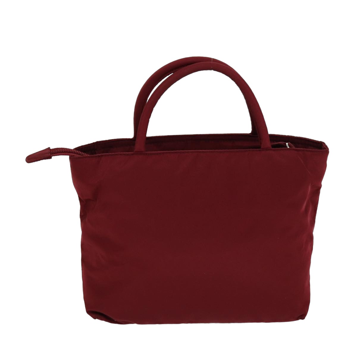 PRADA Hand Bag Nylon Red 76716