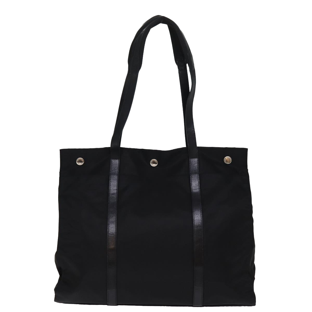 PRADA Tote Bag Nylon Black 76736