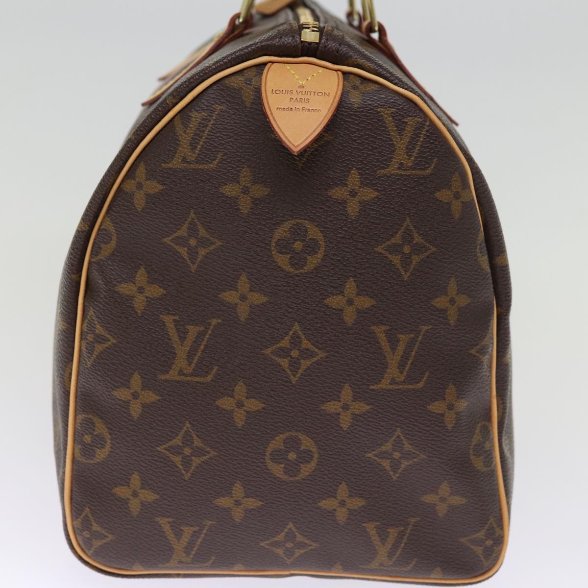 LOUIS VUITTON Monogram My LV Heritage Speedy 30 Hand Bag Red Green LV 76750