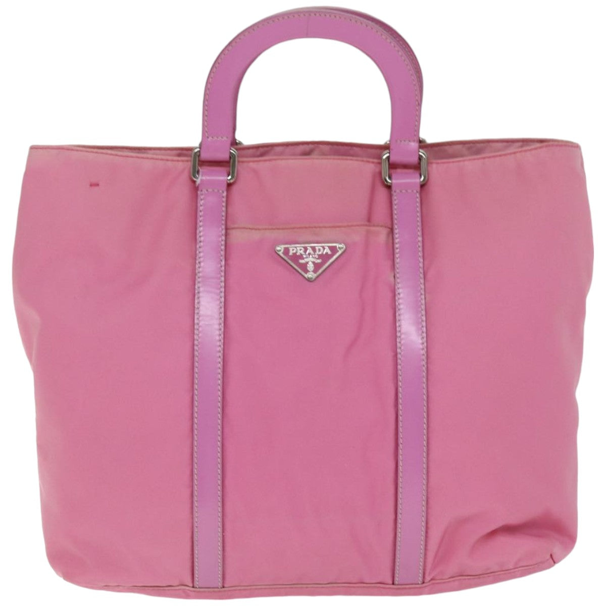 PRADA Hand Bag Nylon 2way Pink 76801
