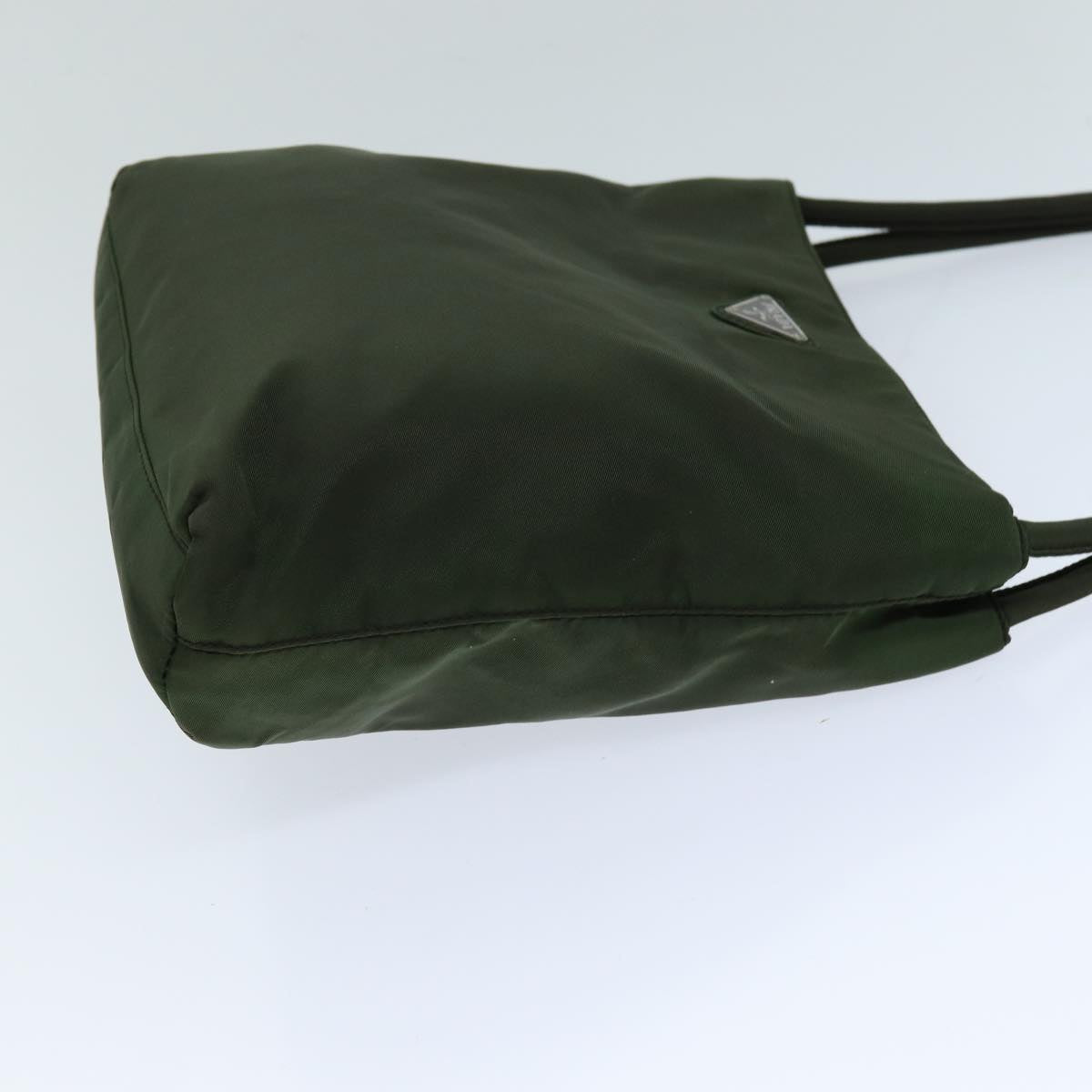 PRADA Tote Bag Nylon Khaki 76802