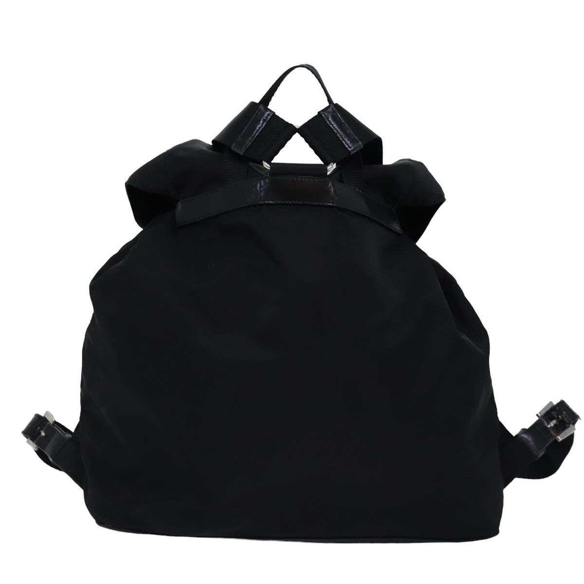 PRADA Backpack Nylon Black 76970