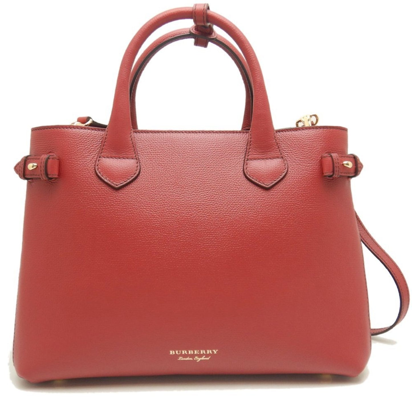 Burberry Canvas Leather Tote Bag ()