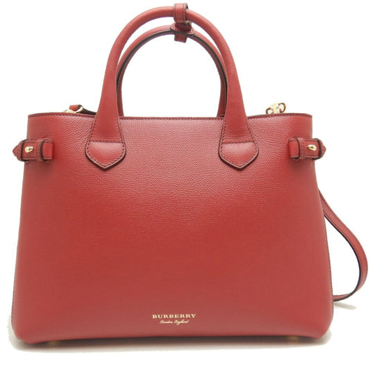 Burberry Canvas Leather Tote Bag ()