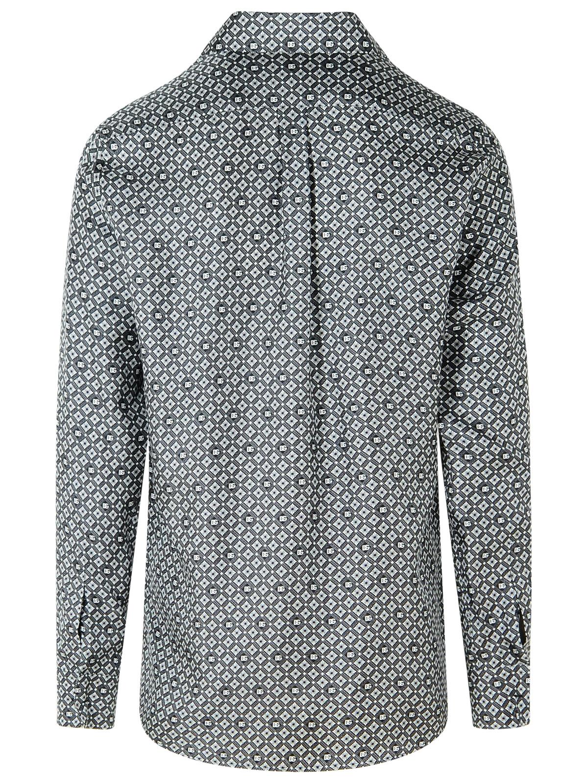 Dolce & Gabbana Black Silk Shirt Men