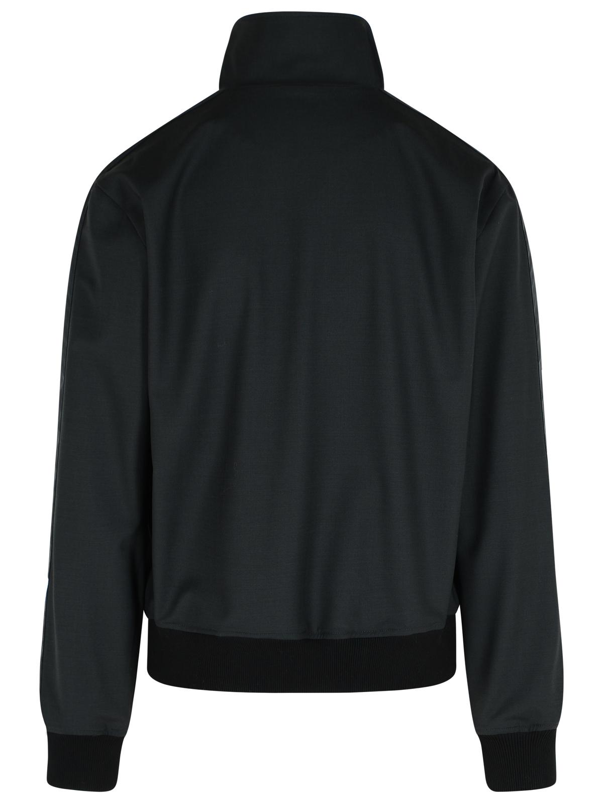 Dolce & Gabbana Black Wool Blend Jacket Men