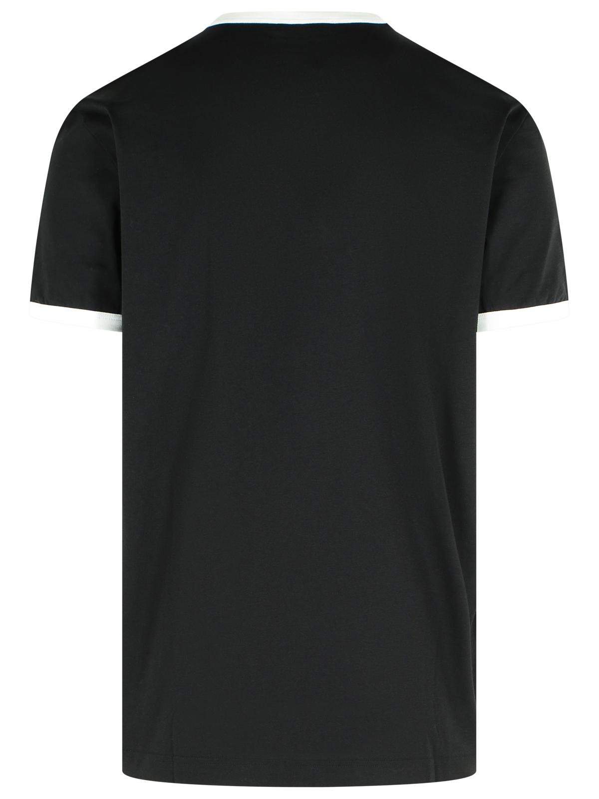 Dolce & Gabbana Black Cotton T-Shirt Men