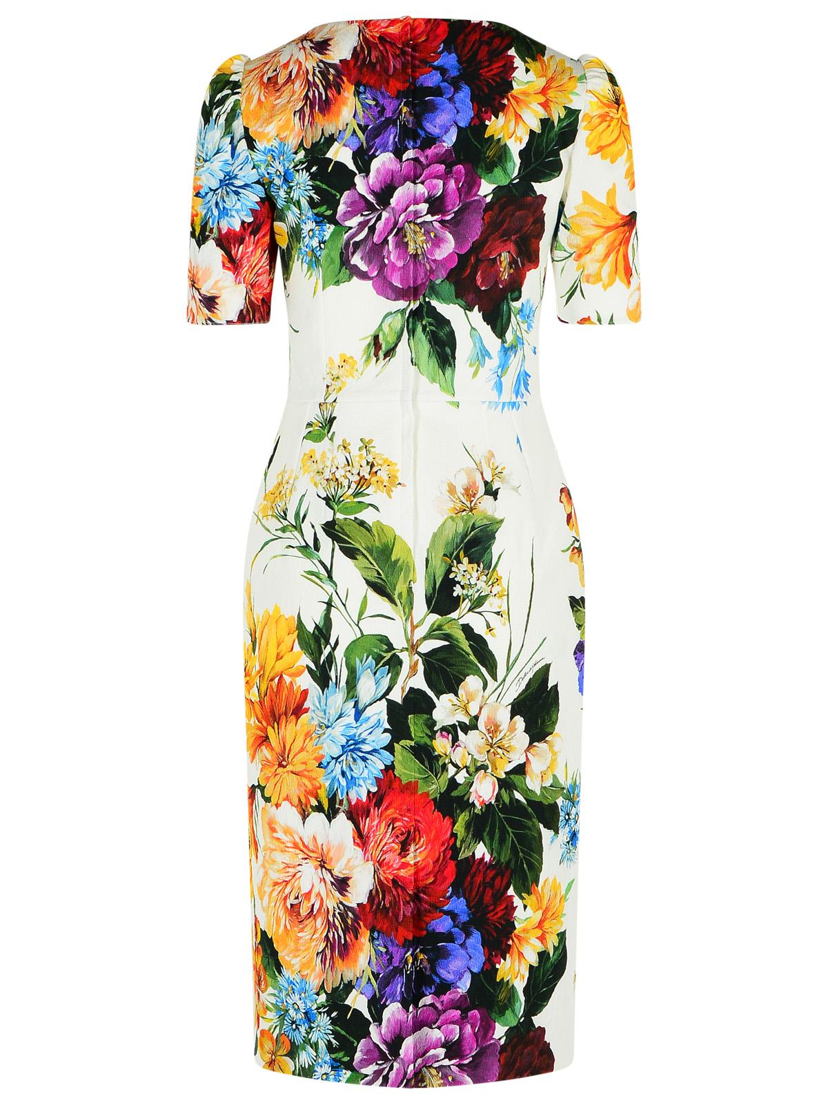 Dolce & Gabbana Bouquet Print 'Cretonne' Dress Women
