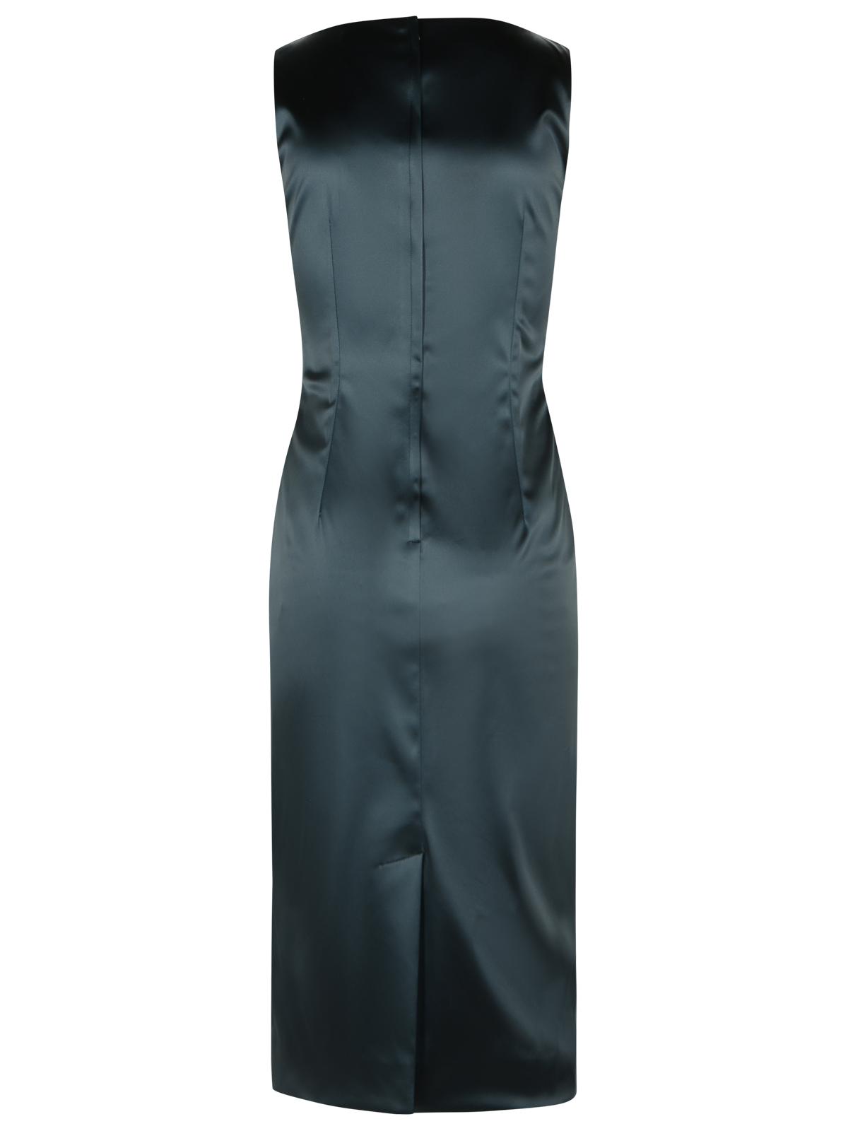 Dolce & Gabbana Dress In Black Acetate Blend Women